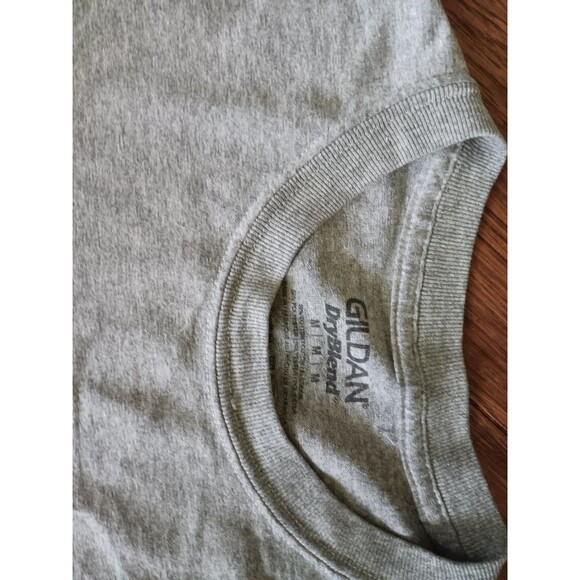 WCMS Rams Football Glidan Dryblend gray t shirt size medium - Picture 2 of 3